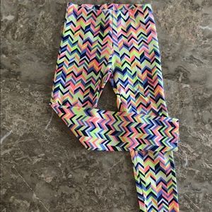 Crewcuts • patterned leggings • size 7